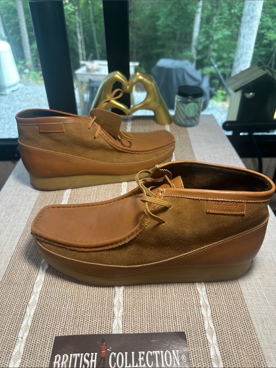 Men’s Tan Leather Chukka Boots main image 6